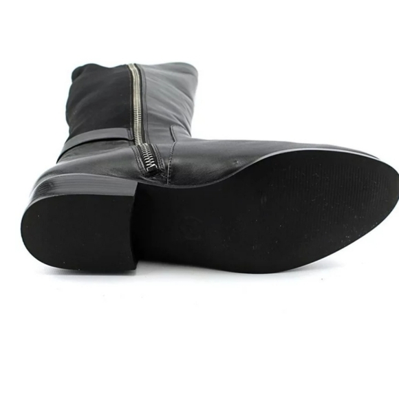 Michael Kors Hamilton Tall Boot Women US 8 Black - Picture 3 of 5